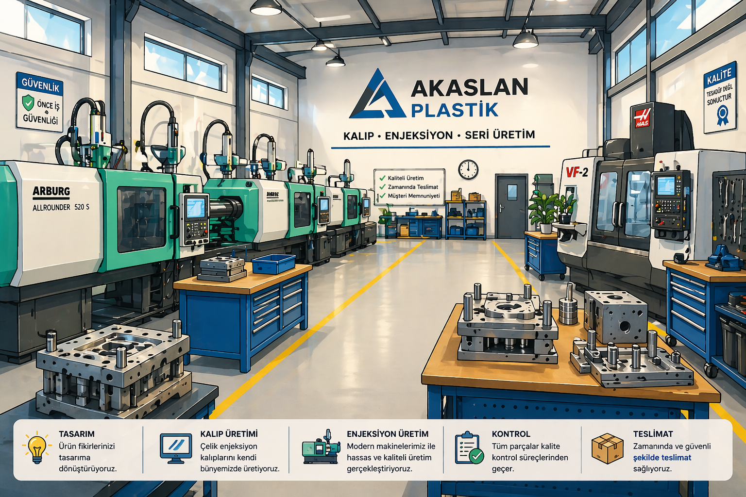 Plastik Enjeksiyon ve Kalıplama