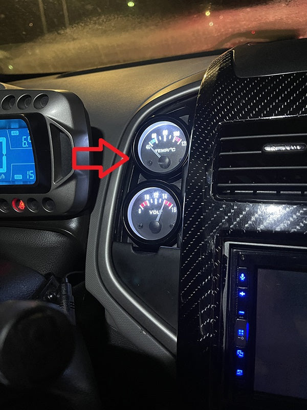 Chevrolet Sonic Havalandırma Gösterge Pod Braketi 52mm 00947