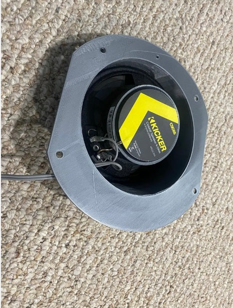 Tesla Model S Ön 2012-2015 6,5 Hoparlör Montaj Braketi abs baskı 000278