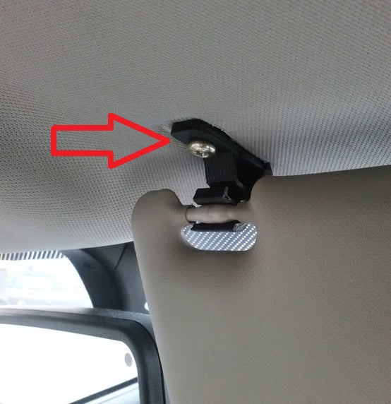 Alfa Romeo 147 güneşlik klipsi 2 Adet ABS Baskı 00726