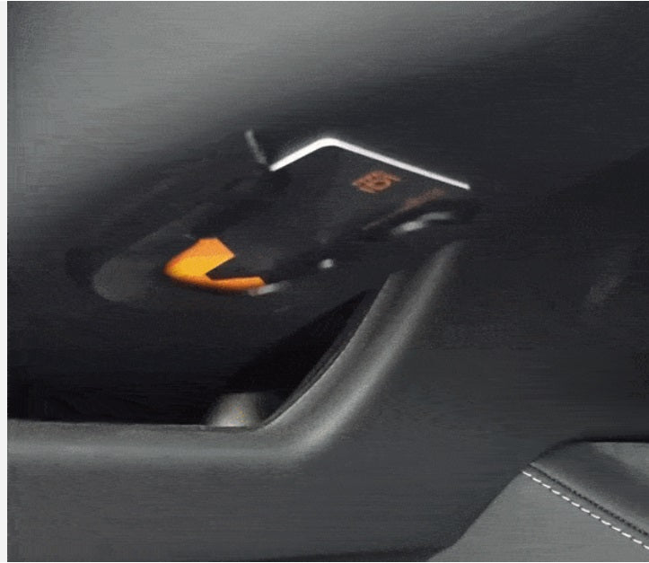 Tesla Erişim Kartı Tutma Aparatı Plastik ABS Baskı 00280