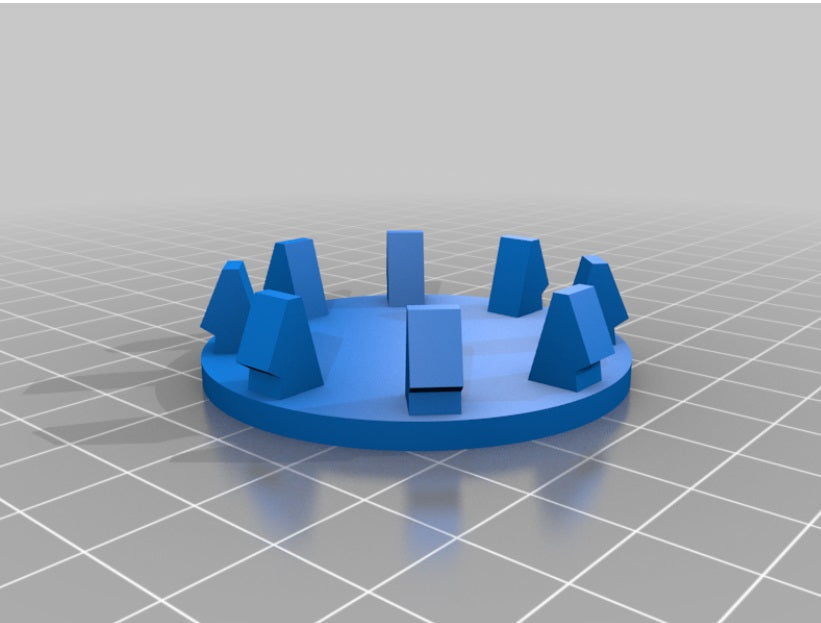 Alfa Romeo 50mm jant kapağı 4 Adet ABS Baskı 00265