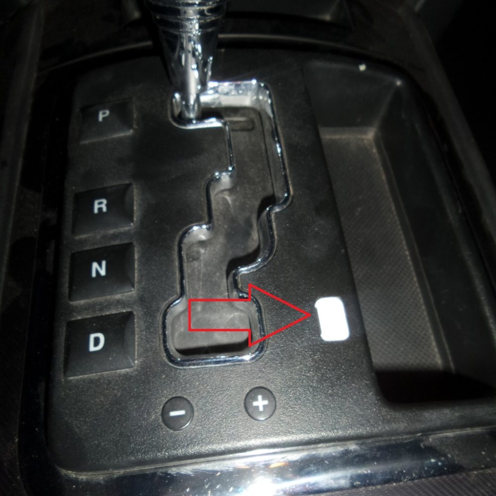 Jeep Vites Kutusu Düğmesi ABS Baskı 00687