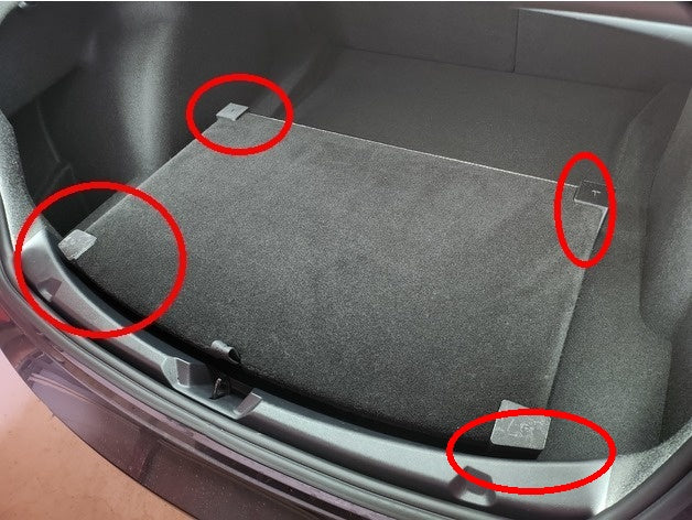 Tesla Model 3 Bagaj Yükseltici Aparat 3D Baskı (Sadece plastik parça soru sorabilirsiniz)