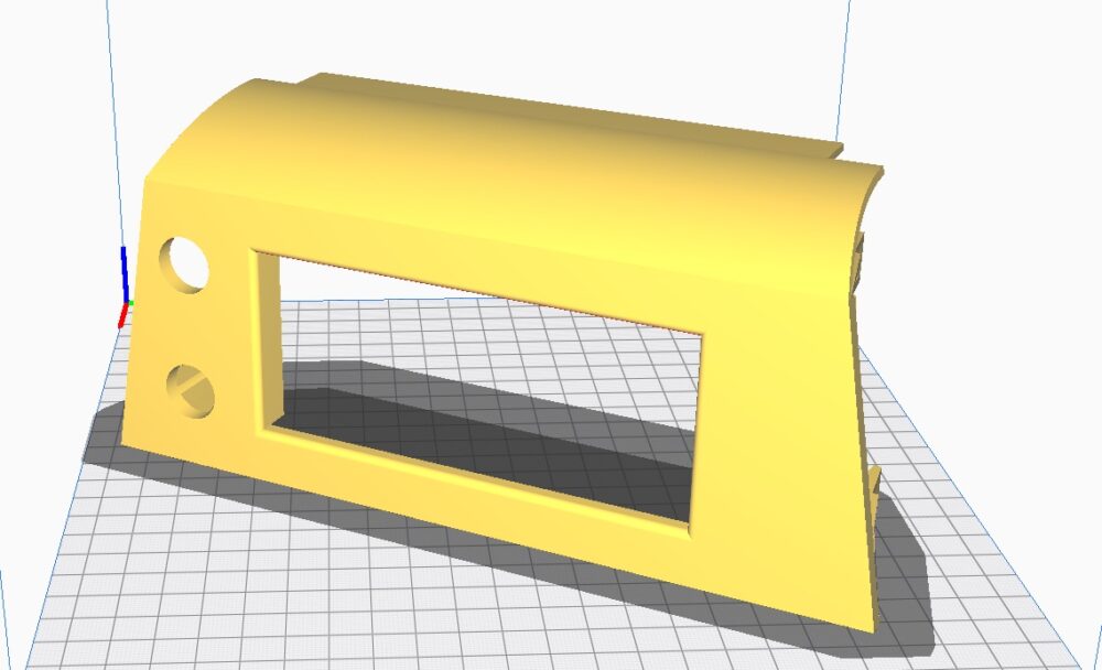 Chevrolet Epica Ön Klima Kontrol Panel Braketi ABS Baskı 01535