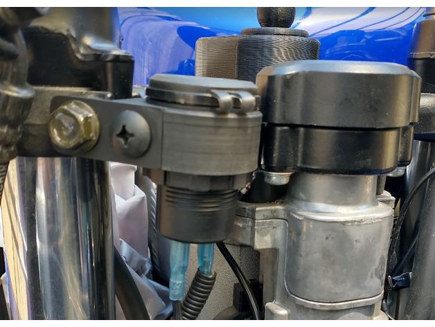 Honda VTR1000F 12V - USB braketi Plastik Parça Abs Baskı 00087