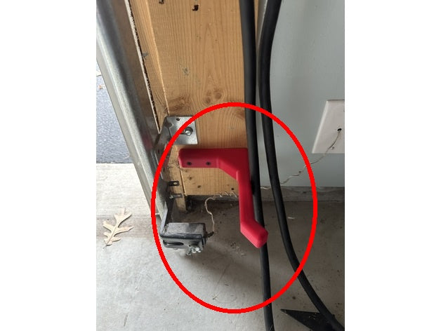 Tesla Şarj Kablosu için Garaj Sensör Koruyucu ve Kablo Tutucu