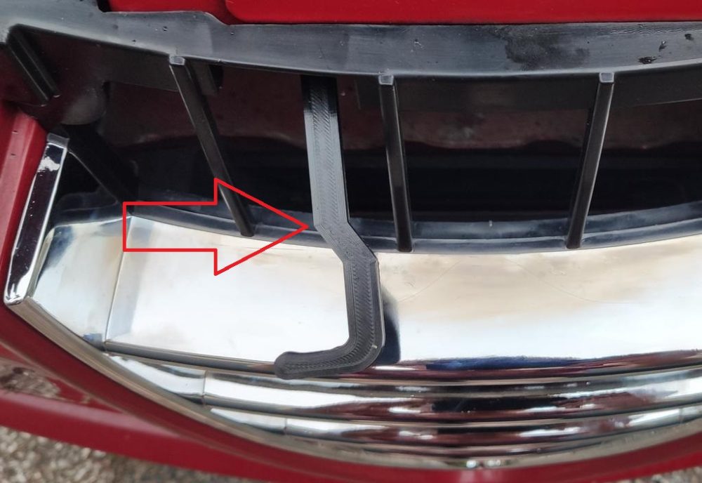 Alfa Romeo 159 Kaput Plastiği ABS Baskı 00706