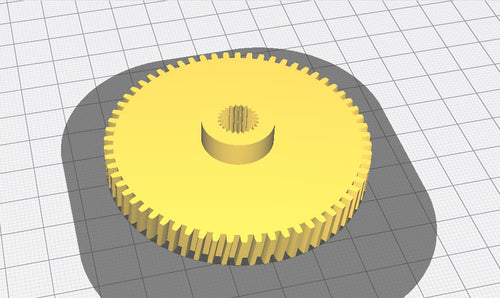 119RIE158 Numaralı Dişli ABS Baskı 01608