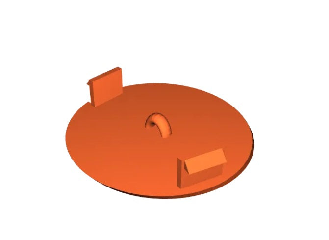 Honda FitJazz 2008-2014 Ön Tampon Çeki Kapağı ABS Baskı 00494