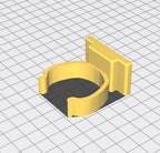 Tesla J1772 Orta Konsol Adaptör Tutma Braketi ABS Baskı 01152