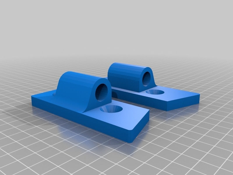 Jeep Wrangler YJ Ayna Braketi 2 Adet ABS Baskı 00671