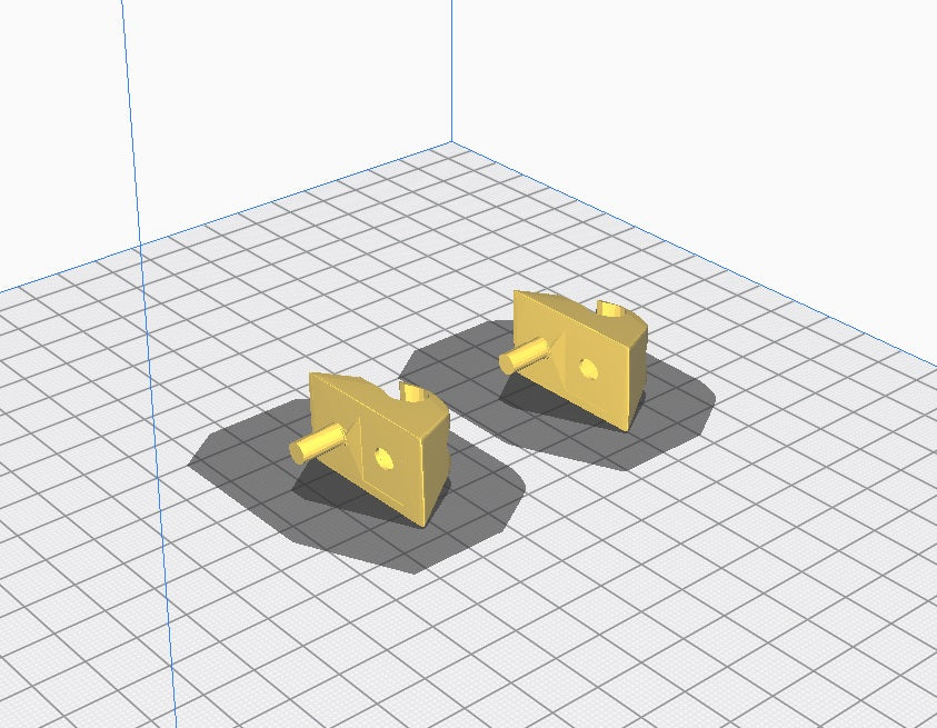 Chevrolet Matiz Güneşlik Klipsleri ABS Baskı 01519