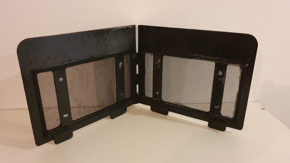 Jeep Wrangler Ek Pencere Plastiği ABS Baskı 00664