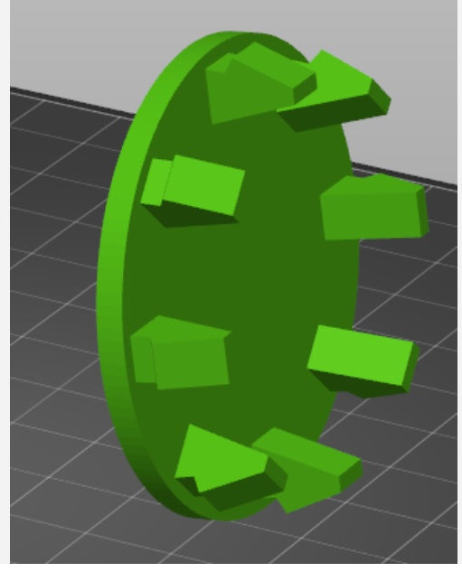 Alfa Romeo 50mm jant kapağı 4 Adet ABS Baskı 00265