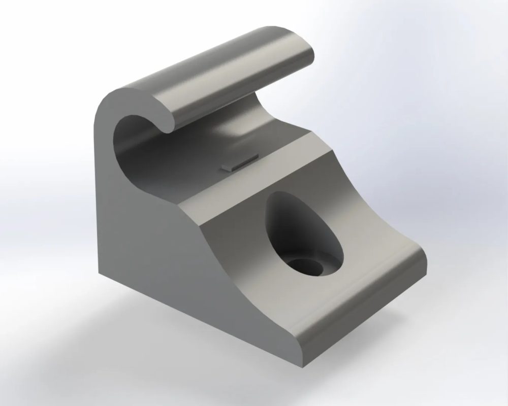 Tesla Güneşlik Klipsi ABS Baskı 2 Adet 00455