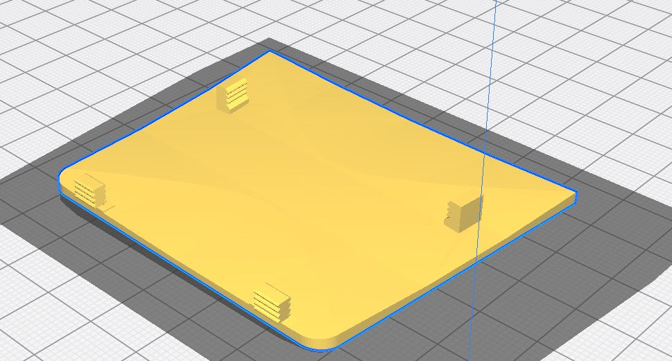 Jaguar X Kolçak Arka Kapak ABS Baskı 01010