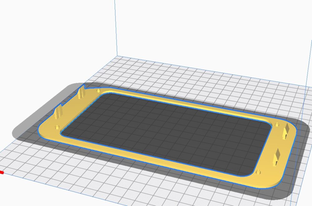 Chevrolet Silverado K1500 Radyo Çerçevesi ABS Baskı 01531