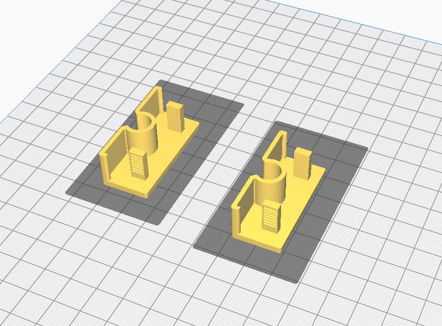 Chevrolet Pandizot Braketi ABS 2 Adet Baskı 01539