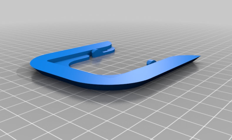 Tesla Erişim Kartı Tutma Aparatı Plastik ABS Baskı 00280