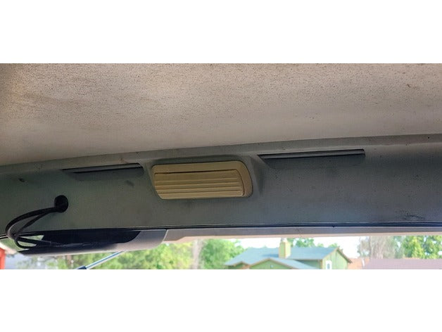 1993 Jeep Wrangler YJ tavan lambası lensi