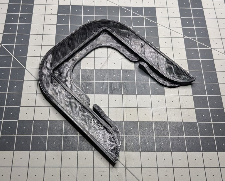 Tesla Erişim Kartı Tutma Aparatı Plastik ABS Baskı 00280