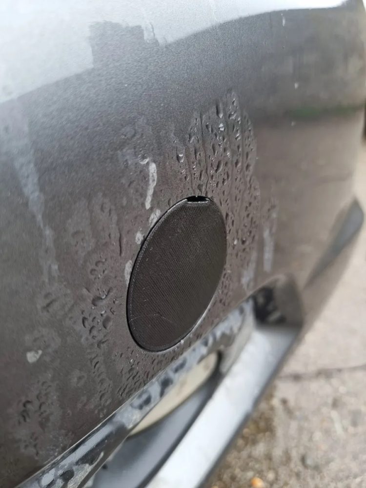 Honda FitJazz 2008-2014 Ön Tampon Çeki Kapağı ABS Baskı 00494