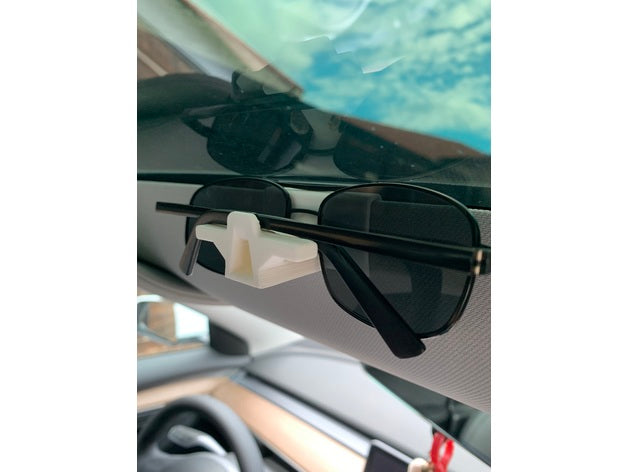 Tesla Uyumlu Gözlük Tutucu 3D Baskı (Sadece plastik parça soru sorabilirsiniz)