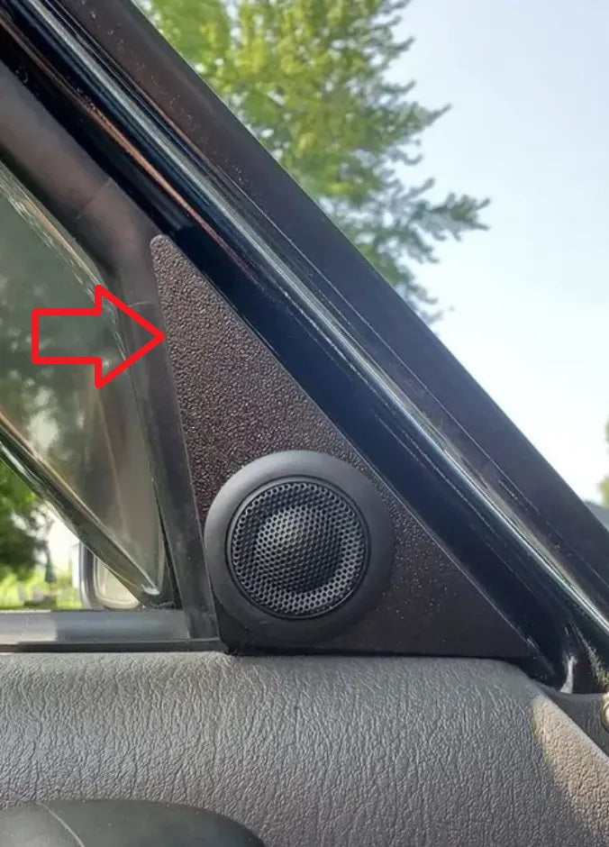 Jeep XJ Kapı Hoparlör Braketi Sağ ve Sol ABS Baskı 00575