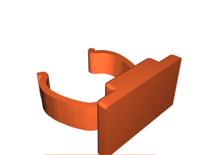 Tesla J1772 Orta Konsol Adaptör Tutma Braketi ABS Baskı 01152