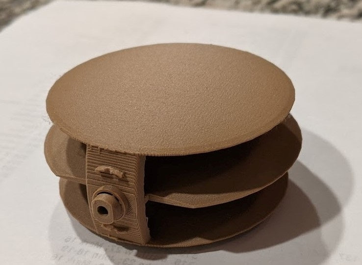 Jeep Wrangler Havalandırma Izgarası ABS Baskı 00679