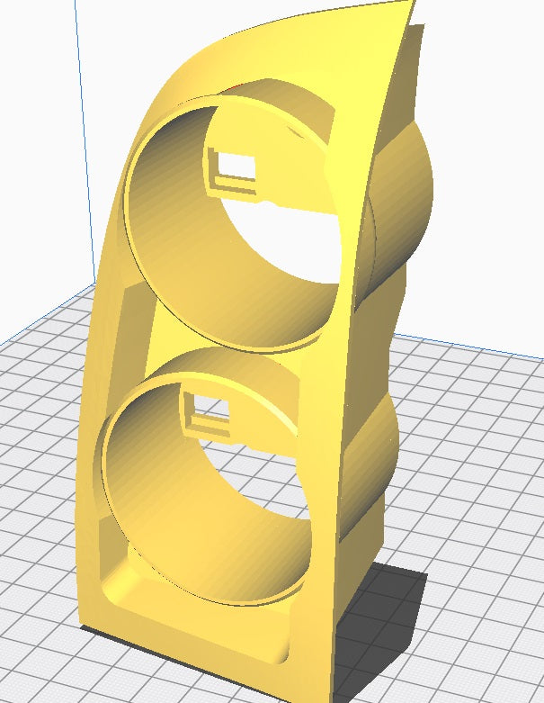 Chevrolet Sonic Havalandırma Gösterge Pod Braketi 52mm 00947