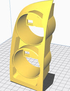 Chevrolet Sonic Havalandırma Gösterge Pod Braketi 52mm 00947