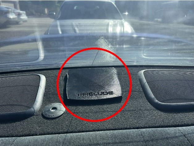 Honda Prelude Üçüncü Fren Işığı Kapatma Aparatı 3D Baskı (Sadece plastik parça soru sorabilirsiniz)