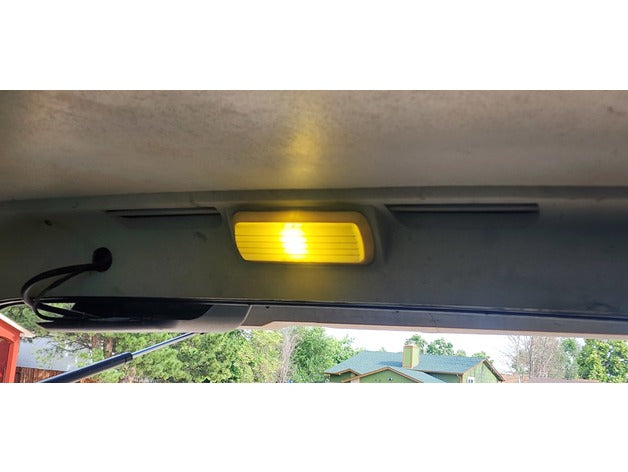 1993 Jeep Wrangler YJ tavan lambası lensi