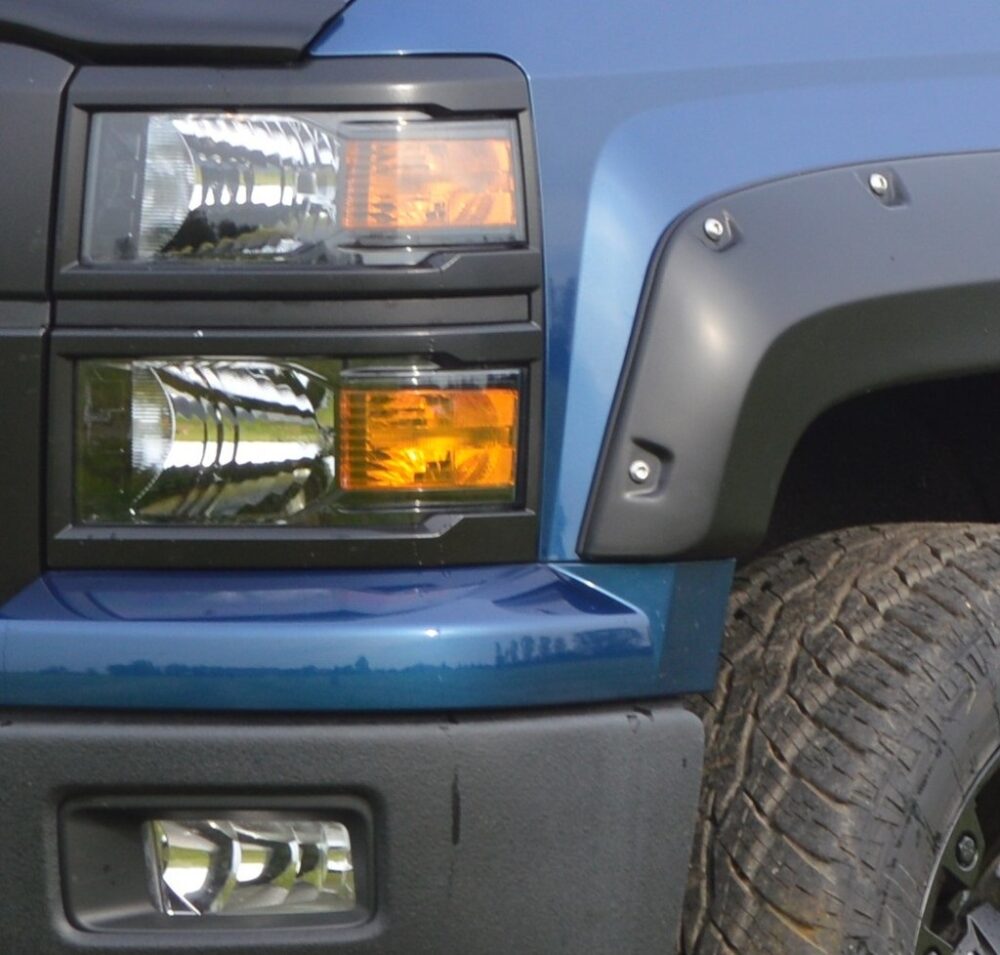 Chevrolet Silverado Çamurluk Uzatma Braketi Sağ ve Sol ABS Baskı 01545