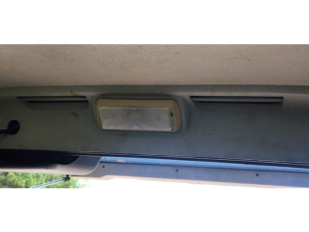 1993 Jeep Wrangler YJ tavan lambası lensi