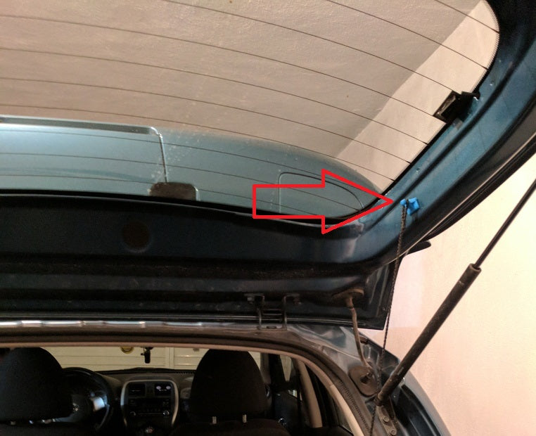 Nissan March Bağaj Klipsleri 2 Adet ABS Baskı 00830