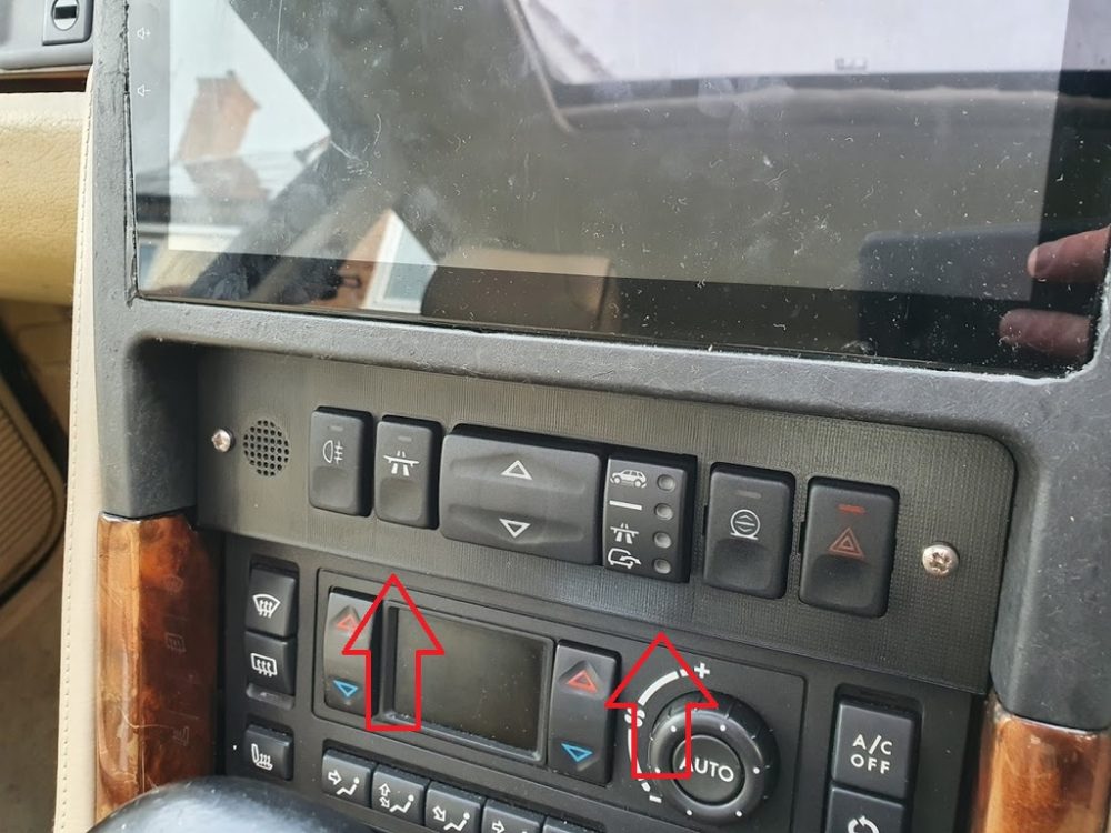 P38 Düğme Braketi ABS Baskı 00587