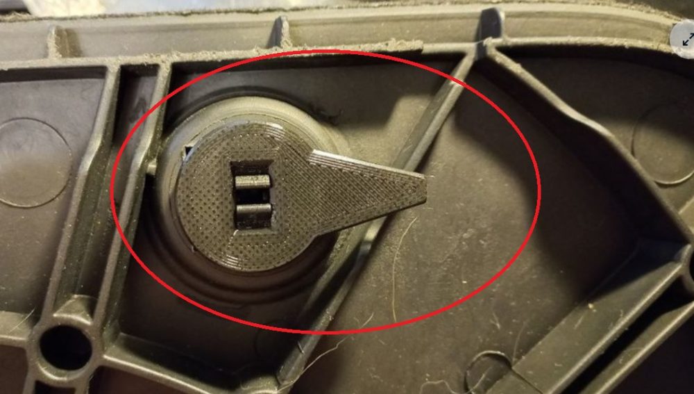 VW Audi Bagaj Pini ABS Baskı 00351