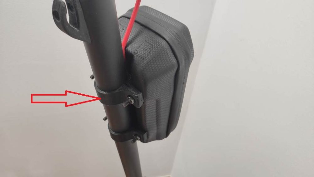 Xiaomi m365 Çanta Tutma Braketi ABS Baskı 01088