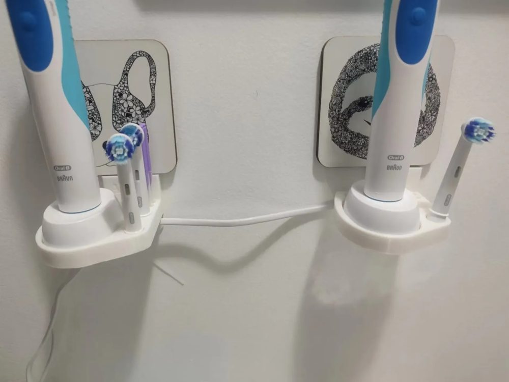 Oral B diş tutacağı ABS Baskı 00154