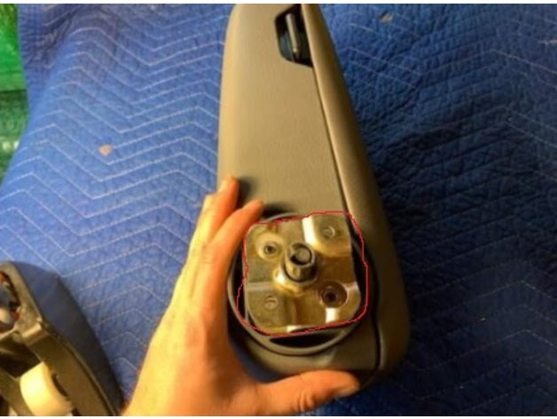 Honda Element Depolama Kol Dayama braketi Plastik ABS Baskı 00104
