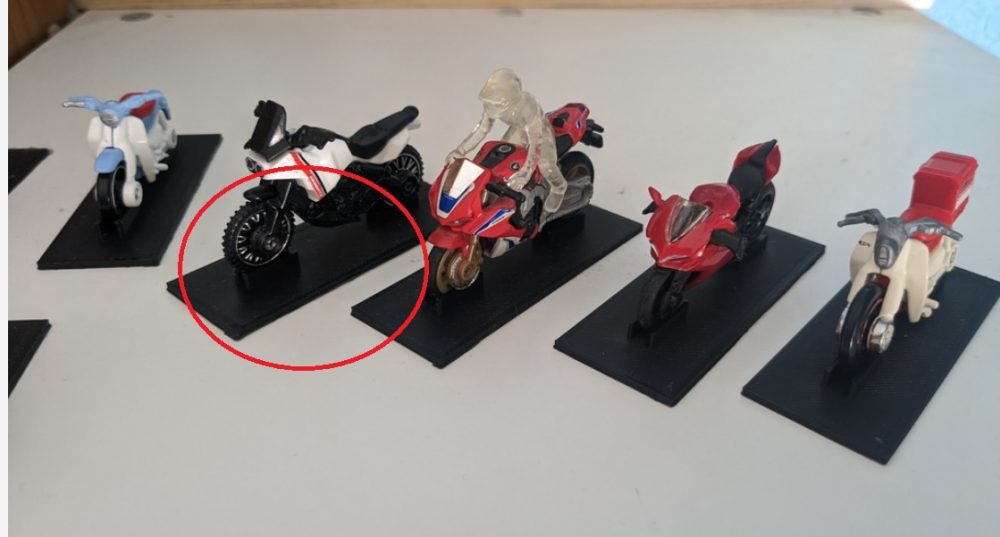 Hot Wheels Motosiklet Standı ABS Baskı 4 Adet 00339