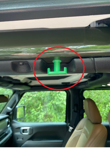 Jeep JL iç kancası ABS Baskı 00336