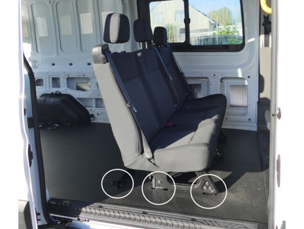 FORD Transit Koltuk Mk7 Tutamacı ABS Baskı 00080