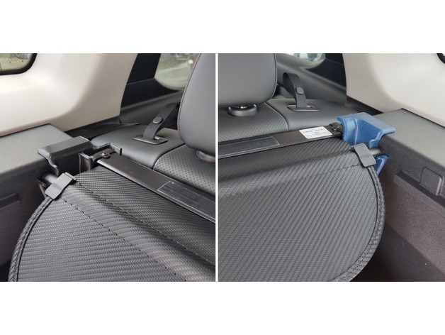 Haval H3 bagajında ​​(Cool Dog) çabuk açılan raf bağlantıları