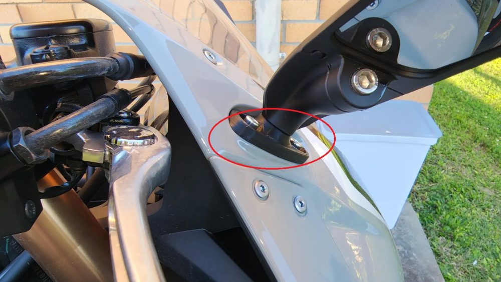 CBR650 Ayna Braketi ABS Baskı 2 Adet 00529