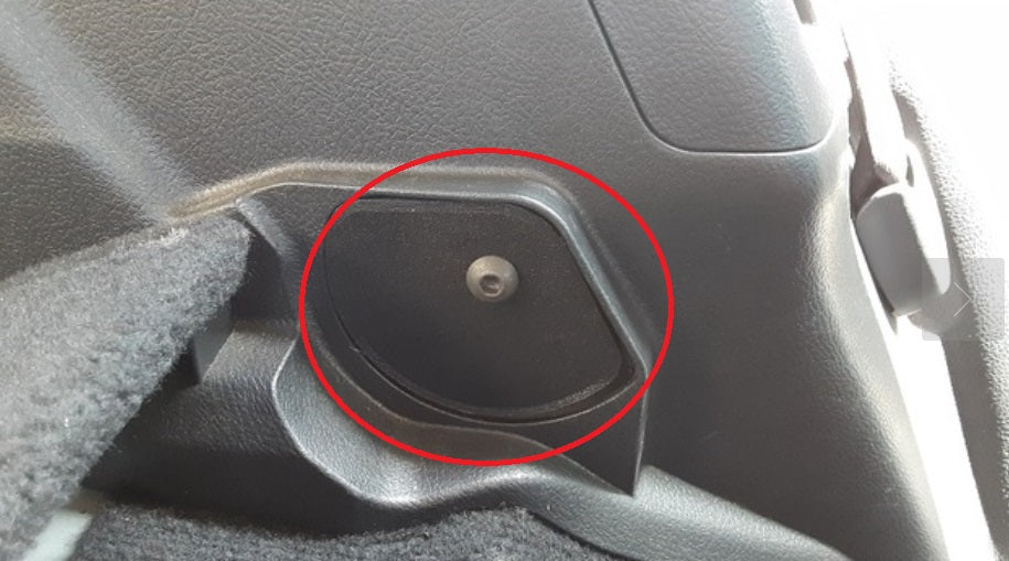 5. Nesil 4runner arka koltuk menteşe deliği kapağı ABS Baskı 00233