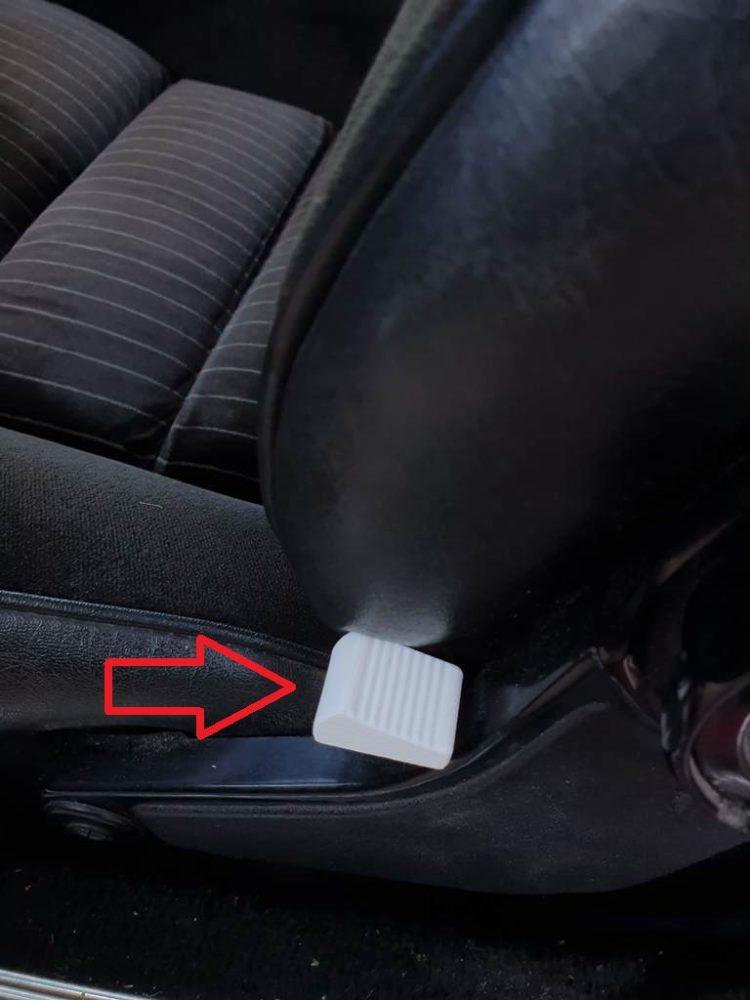 Alfa Romeo GTV Koltuk Kolu Plastiği ABS Baskı 00891